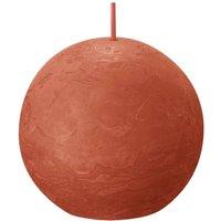 KDMD Earthy Orange Bolsius Rustic Ball Candle 76mm