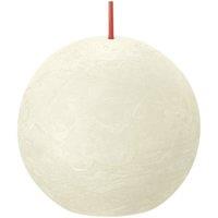 KDMD Bolsius Soft Pearl Rustic Ball Candle 76mm in Cream