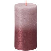 KDMD Rose Red Bolsius Rustic Metallic Candle 130 x 68mm
