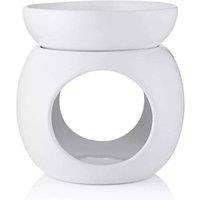 KDMD Ava May Round Wax Burner - White