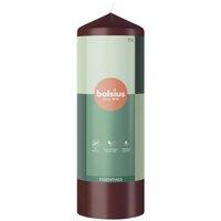 KDMD Bolsius Velvet Red Essential Pillar Candle 200mm x 58mm