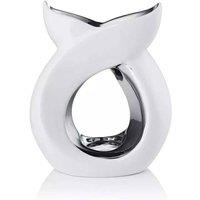 KDMD Ava May White Cross Over Burner