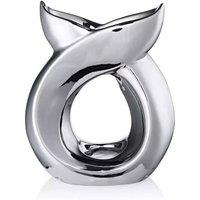KDMD Ava May Chrome Cross Over Burner in Silver