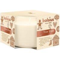 KDMD Cookie Fever Glass Scented Candle in Cream