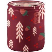 KDMD Sleeved Glass Candle - Winter Spices in Maroon
