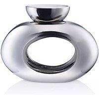 KDMD Ava May Chrome Oval Burner Silver