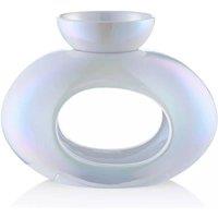 KDMD Ava May Pearlised Oval Burner White