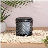 KDMD Oud & Bergamot Scented Soy Candle 200g in Black
