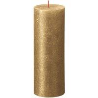 KDMD Gold Bolsius Rustic Shimmer Metallic Candle 190 x 68mm