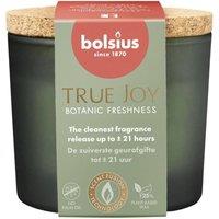 KDMD True Joy Fragrance Glass Candle- Botanic Freshness in Green