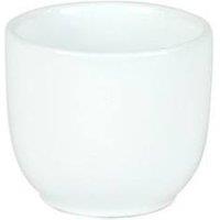 KDMD Glossy White Hortus Cairo Pot 8x7cm 5 Pack | Size: 8x7 cm