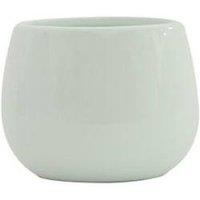 KDMD Glossy White Hortus Pot 8.5x8cm 4 Pack | Size: 8.5x8 cm
