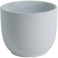 KDMD Glossy White Hortus Cairo Pot 12x10cm 4 Pack | Size: 12x10 cm