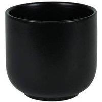 KDMD Hortus Havana Matt Black Ceramic Pot 11cm 4 Pack