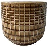 KDMD Hortus Brown Braga Pot 7cm H x 7.5cm Dia 4 Pack