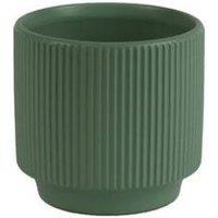 KDMD Matt Sage Hortus Tokyo Pot 13x12cm 3 Pack in Green | Size: 13x12 cm