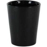 KDMD Hortus Vienna Glossy Black Ceramic Pot 12cm 3 Pack