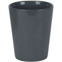 KDMD Hortus Vienna Glossy Grey Ceramic Pot 12cm 3 Pack