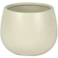 KDMD Matt Cream Hortus Pot 12x11cm 3 Pack | Size: 12x11 cm