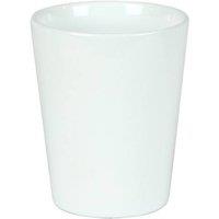 KDMD Hortus Vienna Glossy White Ceramic Pot 12cm 3 Pack