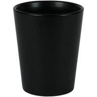 KDMD Hortus Vienna Matt Black Ceramic Pot 12cm 3 Pack