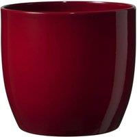 KDMD Shiny Bordeaux Basel Fashion Pot 8cm 4 Pack in Maroon