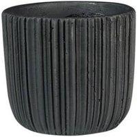 KDMD Vogue Black Linear Pot H8cm x Dia9cm 3 Pack