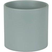 KDMD Hortus Sofia Matt Grey Ceramic Pot 13cm 2 Pack