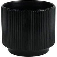 KDMD Matt Black Hortus Tokyo Pot 16x14cm 2 Pack | Size: 16x14 cm