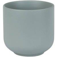 KDMD Hortus Havana Matt Grey Ceramic Pot 15cm 2 Pack