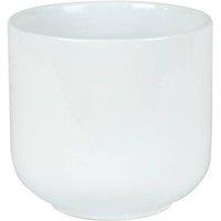 KDMD Hortus Havana Glossy White Ceramic Pot 15cm 2 Pack