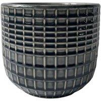 KDMD Hortus Grey Braga Pot 11.5cm H x 11.5cm Dia 2 Pack