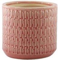 KDMD Hortus Salmon Pink Gosford Pot 11.5cm H x 12.5cm Dia 2 Pack