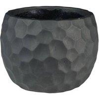 KDMD Vogue Black Honeycomb Pot H9cm x Dia12cm 2 Pack