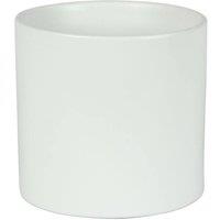 KDMD Hortus Sofia Matt White Ceramic Pot 16cm