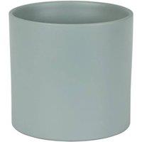 KDMD Hortus Sofia Matt Grey Ceramic Pot 16cm