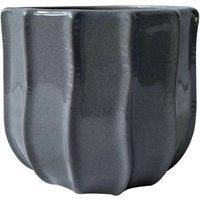 KDMD Grey Hortus Porto Pot 15x13cm | Size: 15x13 cm