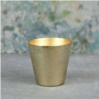 KDMD Gold Mayfair Long Tom Planter Small