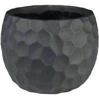 KDMD Vogue Black Honeycomb Pot H11cm x Dia14cm