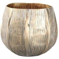 KDMD Antique Gold Eros Planter 9.5 x11cm | Size: 9.5 x11 cm