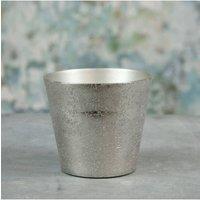 KDMD Silver Mayfair Long Tom Planter Medium