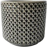 KDMD Hortus Almada Pot 17x14cm Grey | Size: 17x14 cm
