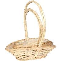 KDMD Peeled Country Basket 27.5cm Natural