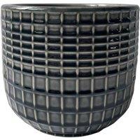 KDMD Hortus Grey Braga Pot 17cm H x 19.5cm Dia