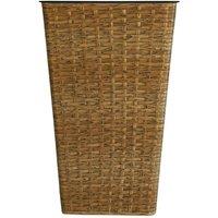 KDMD Brown Rattan Effect Tall Planter 45cm
