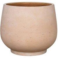 KDMD Hortus Classic Corsica Footed Planter 15 x 18cm in Natural | Size: 15 x 18 cm