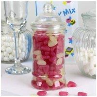 KDMD Pink & White Hearts Candy Jar 2 Pack