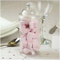 KDMD Mallow Hearts Candy Jar 2 Pack in Pink