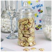 KDMD Snowies Candy Jar 2 Pack Sand Storage Jar in Clear