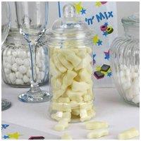 KDMD Milk Bottles Candy Jar 2 Pack Cream